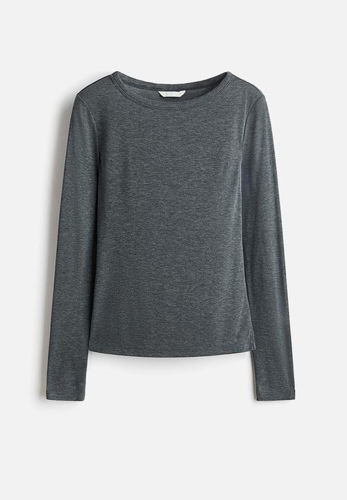 H&M - Jersey top - grey