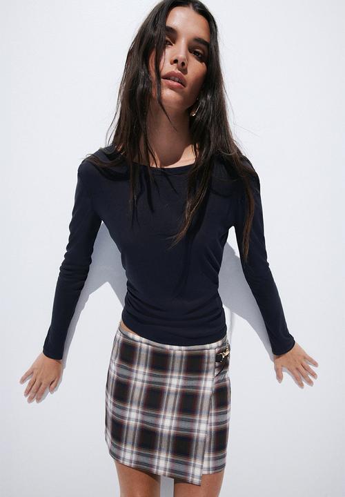 H&M - Jersey top - navy blue