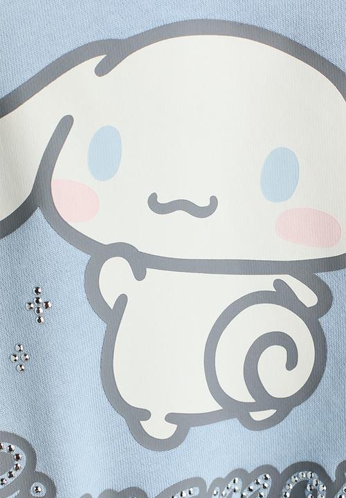 H&M - Printed sweatshirt - light blue/cinnamoroll