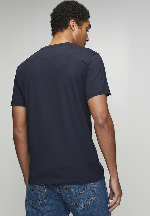 POLO - Connor Heritage Logo Printed Ss Tee - Navy