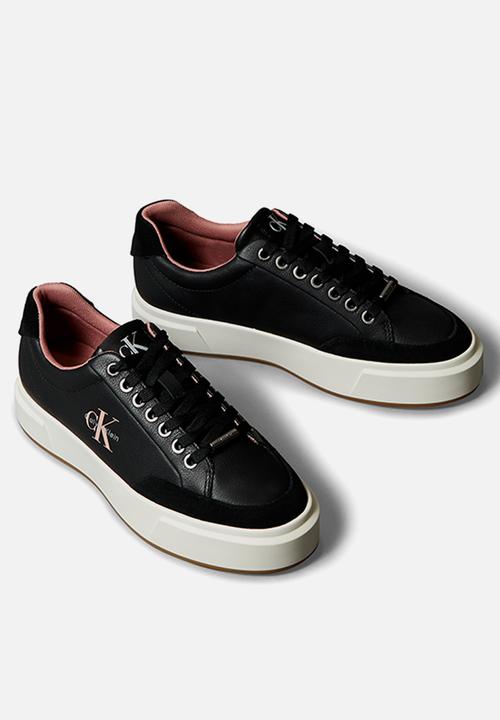 Calvin Klein - Basket Cupsole Laceup - Black/Blush/Vaporous White/Gum