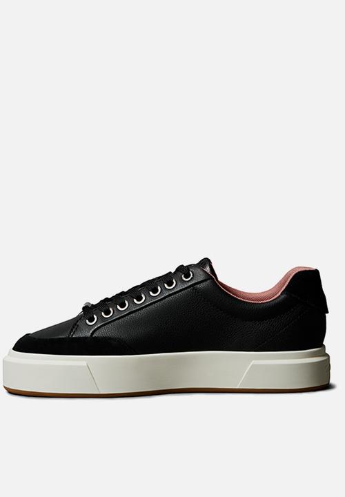 Calvin Klein - Basket Cupsole Laceup - Black/Blush/Vaporous White/Gum
