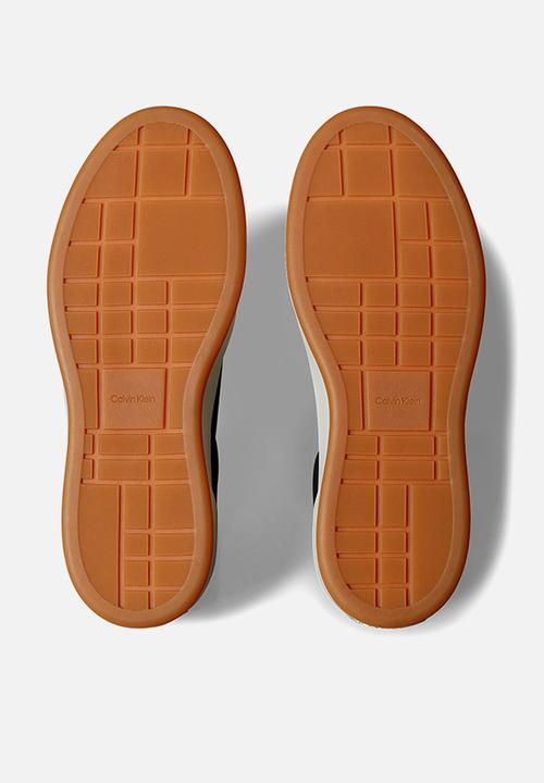 Calvin Klein - Basket Cupsole Laceup - Black/Blush/Vaporous White/Gum