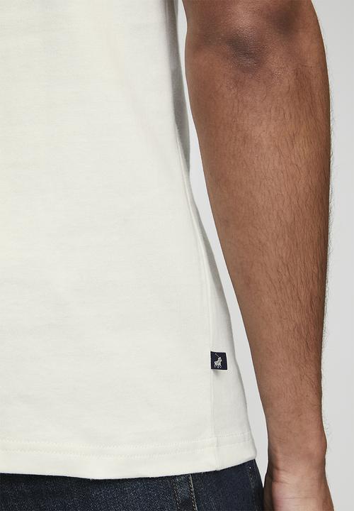 POLO - Phila Block Hd Print Ss Tee - Off White