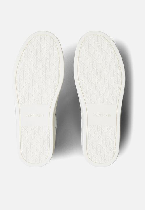 Calvin Klein - Classic Cupsole Laceup - Bright White/Marshmallow/Oyster