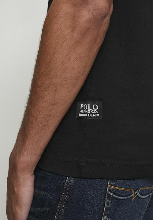 POLO - Pule Pjc Ss Metallic Logo Tee - Black