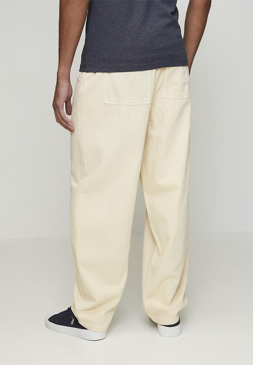 POLO - Quinton Pjc Pleated Twill Pants - Stone