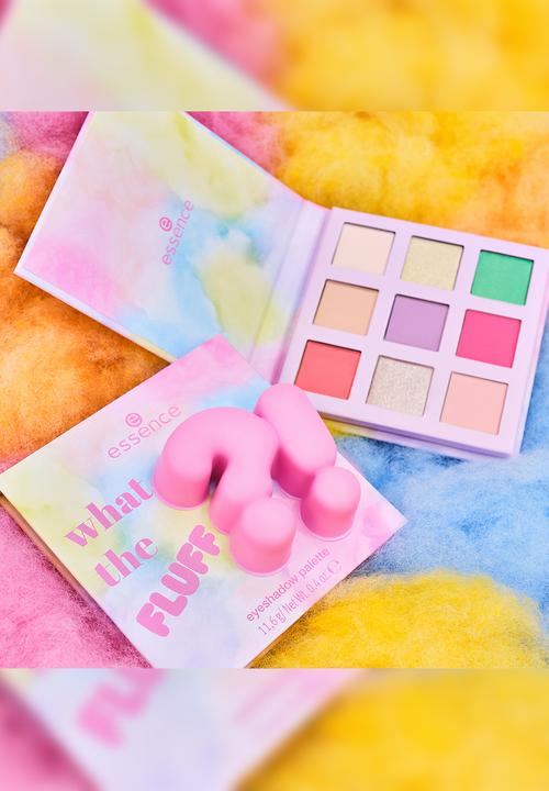 essence - WHAT THE FLUFF?! Eyeshadow Palette - 01 Cotton Candy Skies