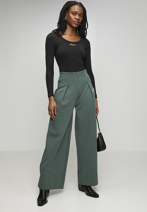 Steve Madden - Ladies billy long sleeve bodysuit - black