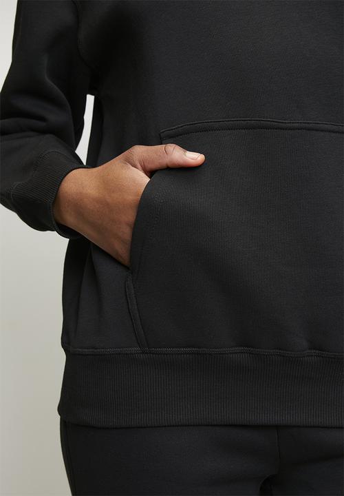 Steve Madden - Ladies amina hooded sweat - black