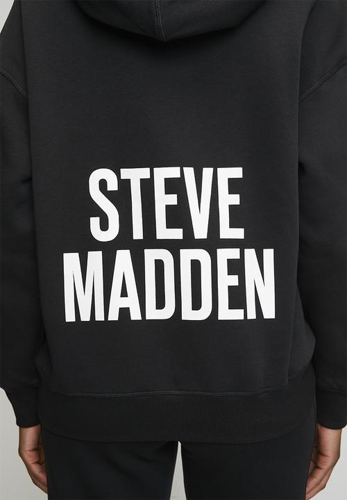Steve Madden - Ladies amina hooded sweat - black
