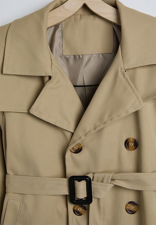 Pop Candy - Trench coat - khaki