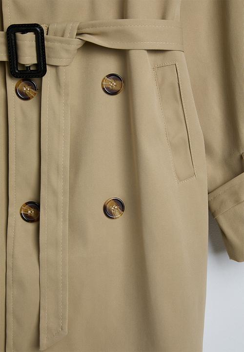 Pop Candy - Trench coat - khaki