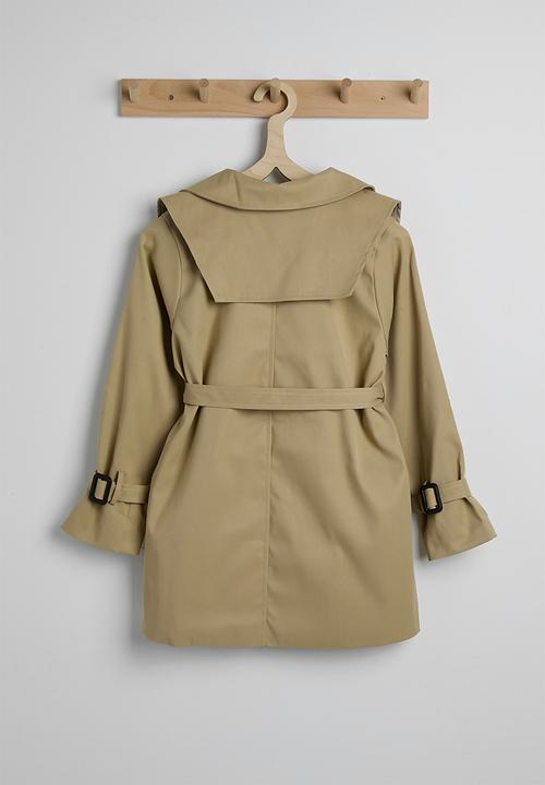 Pop Candy - Trench coat - khaki