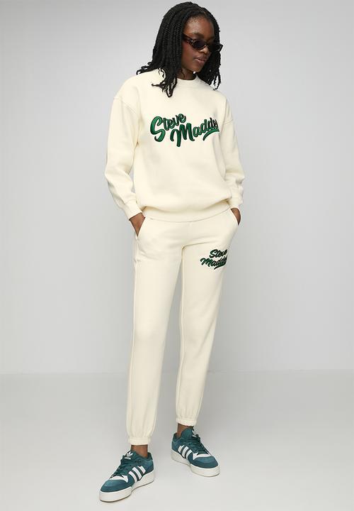 Steve Madden - Ladies sara slim jogger - cream
