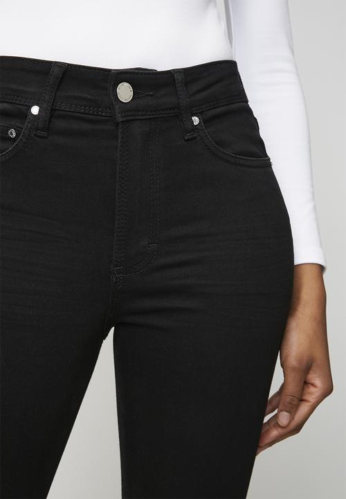 Steve Madden - Ladies eva curvy black skinny - black