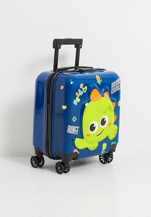 Pop Candy - Baby dino trolley bag - navy/multi