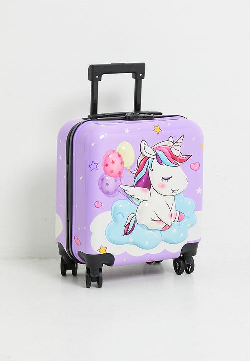 Pop Candy - Unicorn trolley bag - lilac/multi
