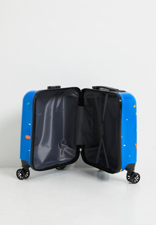 Pop Candy - Astro dino trolley bag - blue/multi