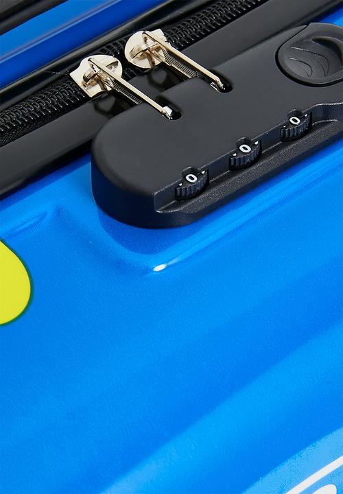 Pop Candy - Astro dino trolley bag - blue/multi