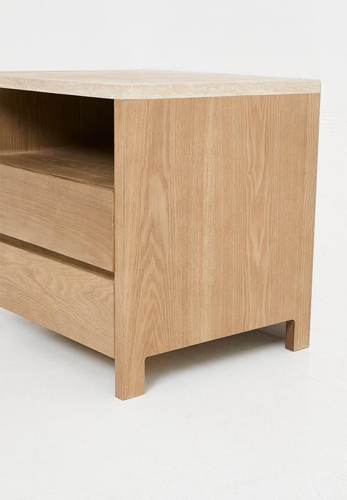 Sixth Floor - Willow Bedside Table - Natural