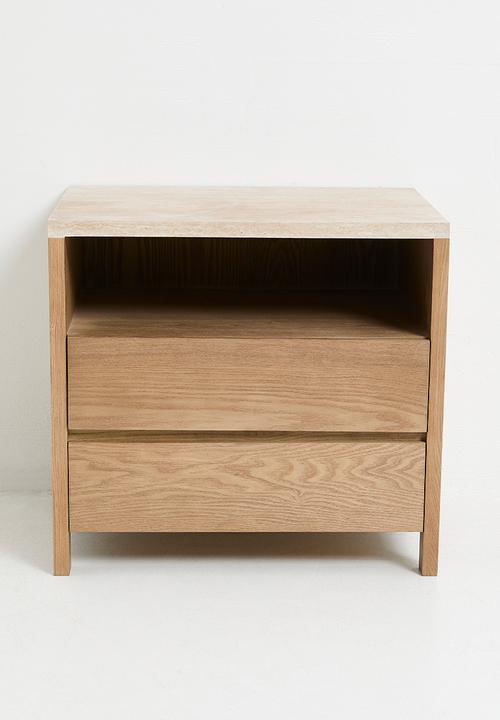 Willow Bedside Table - Natural