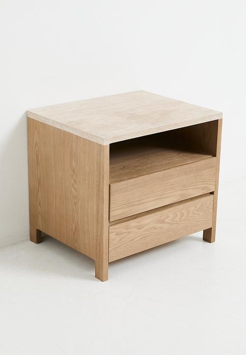 Sixth Floor - Willow Bedside Table - Natural