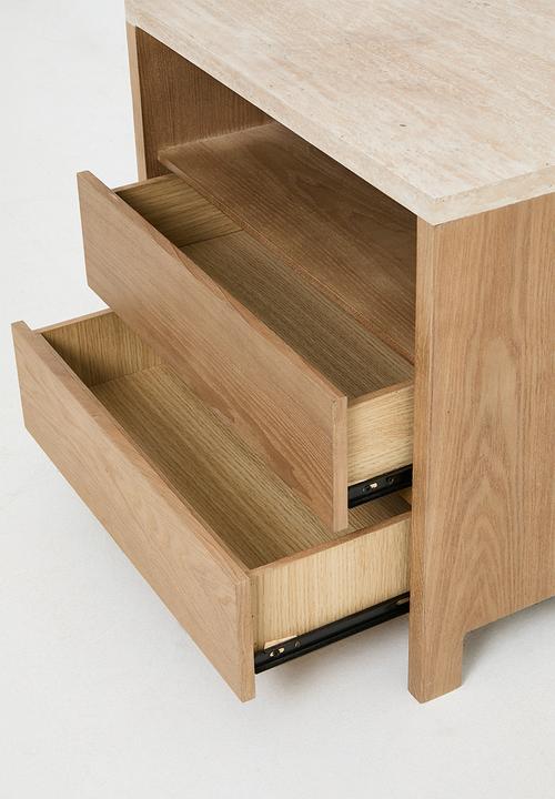 Sixth Floor - Willow Bedside Table - Natural