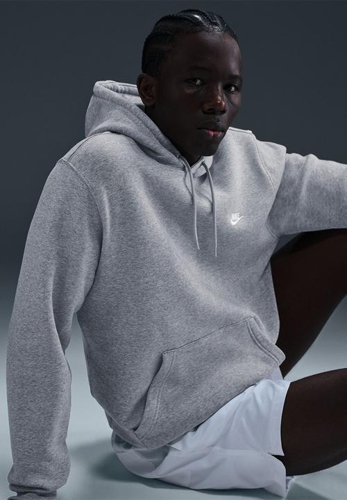 Nike - NSW Club  Pullover BB Hoodie - Grey