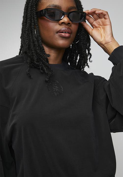 GUESS - Cn Mini 4G Logo Sweatshirt - Jet Black A996