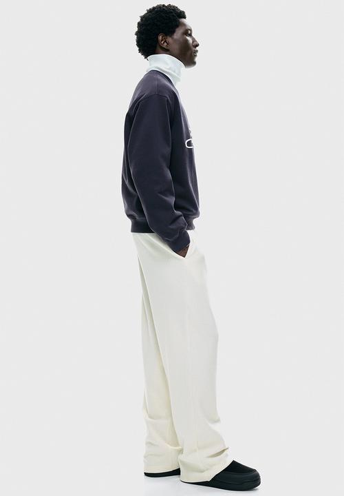 H&M - Loose fit sweatshirt - navy blue/golden