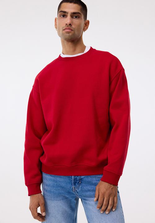 H&M - Loose fit sweatshirt - red