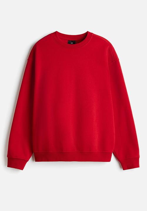 H&M - Loose fit sweatshirt - red