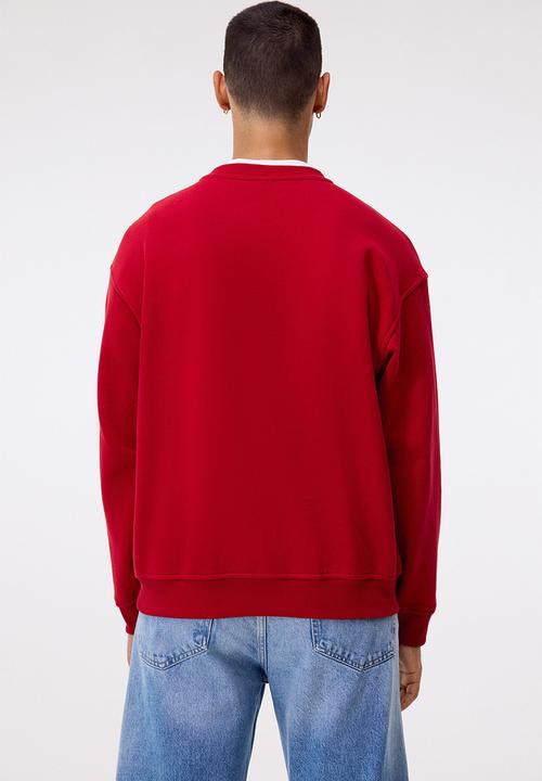 H&M - Loose fit sweatshirt - red