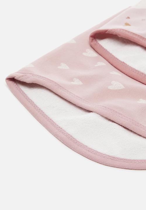 Pop Candy - 2 pack burp cloth - pink/multi