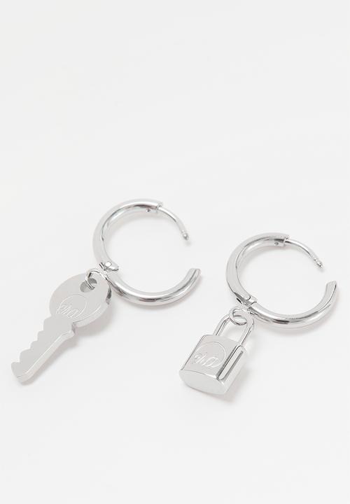 ERA by DJ Zinhle - Era unlocked earrings - silver