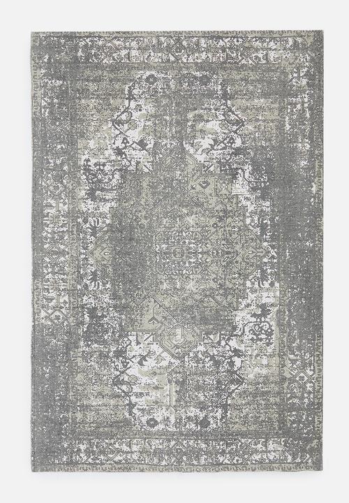 Sophia Printed Rug Grey