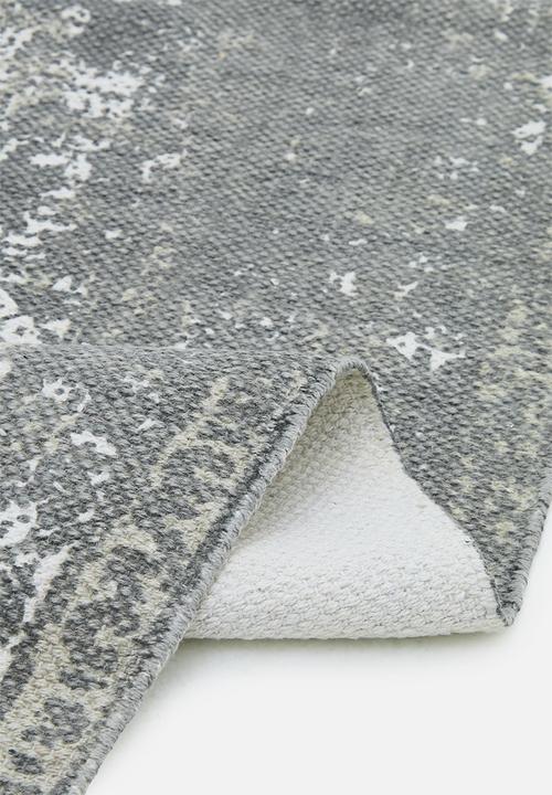 Sixth Floor - Sophia Printed Rug Grey