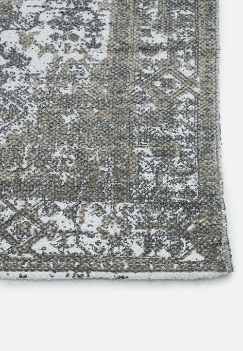 Sixth Floor - Sophia Printed Runner  Grey