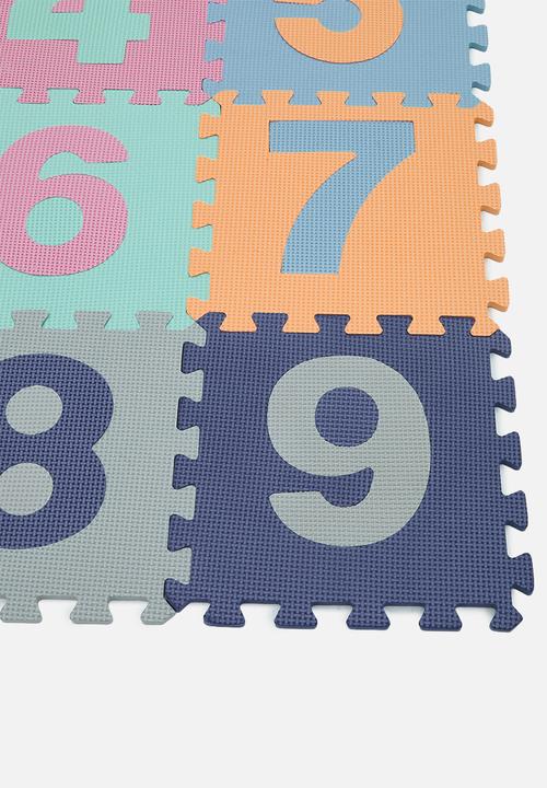 Pop Candy - Number puzzle mat - multicolour