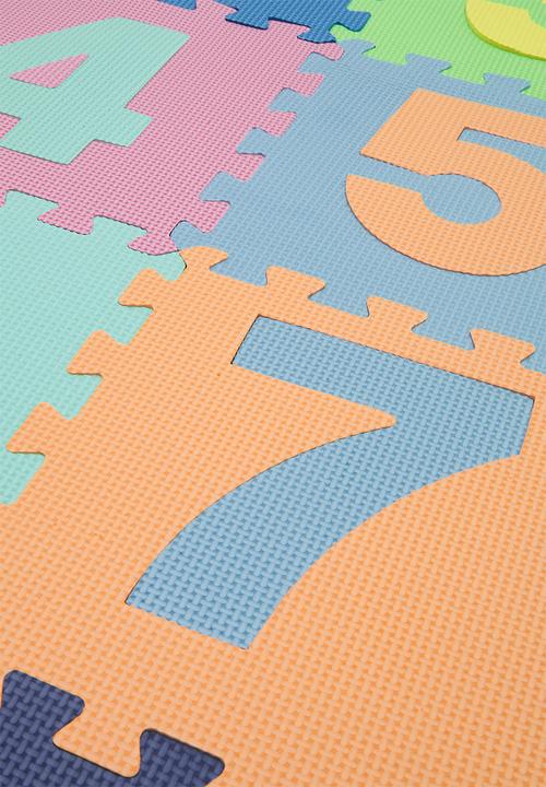 Pop Candy - Number puzzle mat - multicolour
