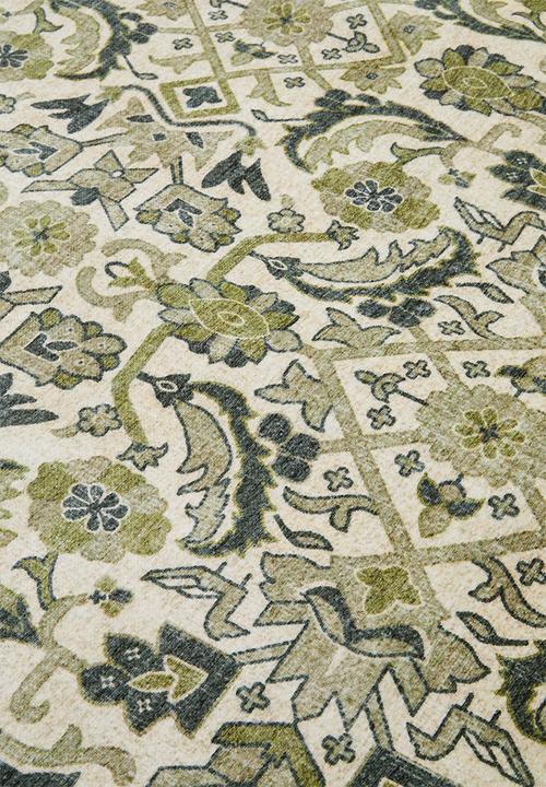 Sixth Floor - Jacquard Chenille Rug Green