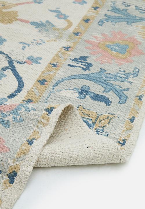 Sixth Floor - Lyric Cotton Printed Rug - Multi