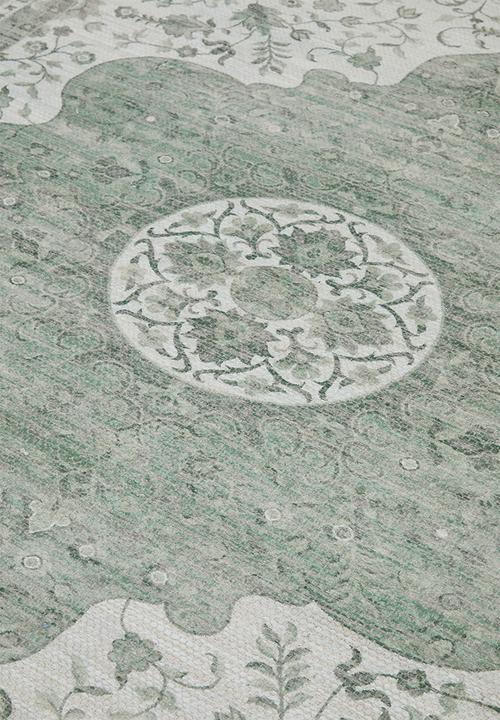 Sixth Floor - Soren Chenille Distressed Floral Rug Multi