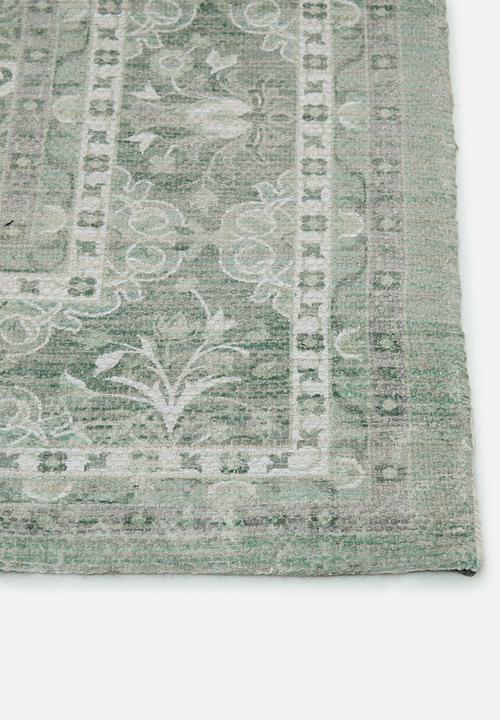 Sixth Floor - Soren Chenille Distressed Floral Rug Multi