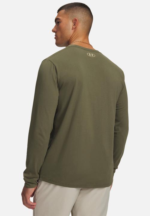 Under Armour - UA SPORTSTYLE LEFT CHEST LS - Marine OD Green /  / Field Khaki
