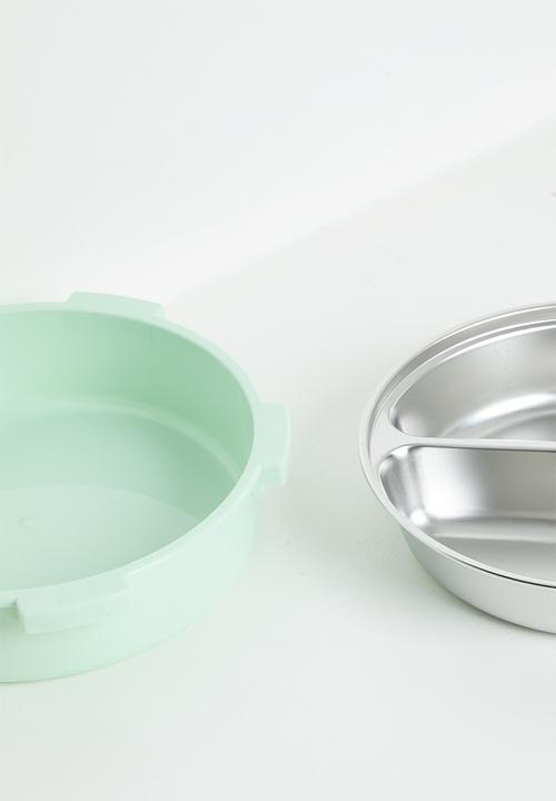 Pop Candy - Quad latch lunch box - pastel green