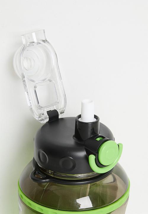 Pop Candy - Water bottle with strap - clear green