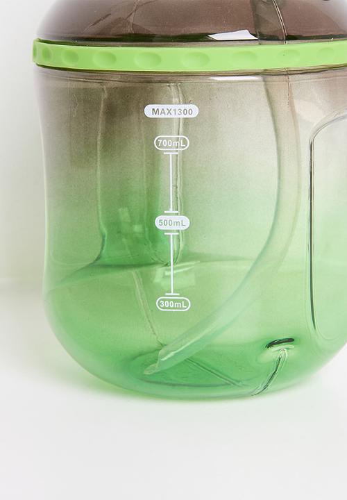 Pop Candy - Water bottle with strap - clear green