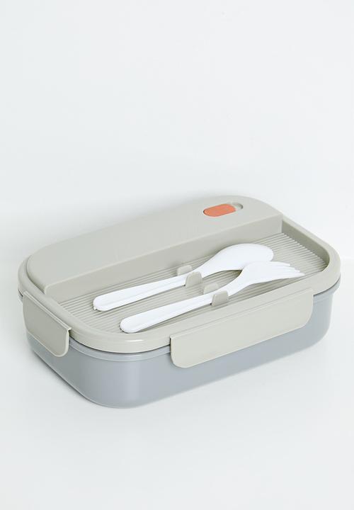 Pop Candy - Rectangular lunchbox - grey 